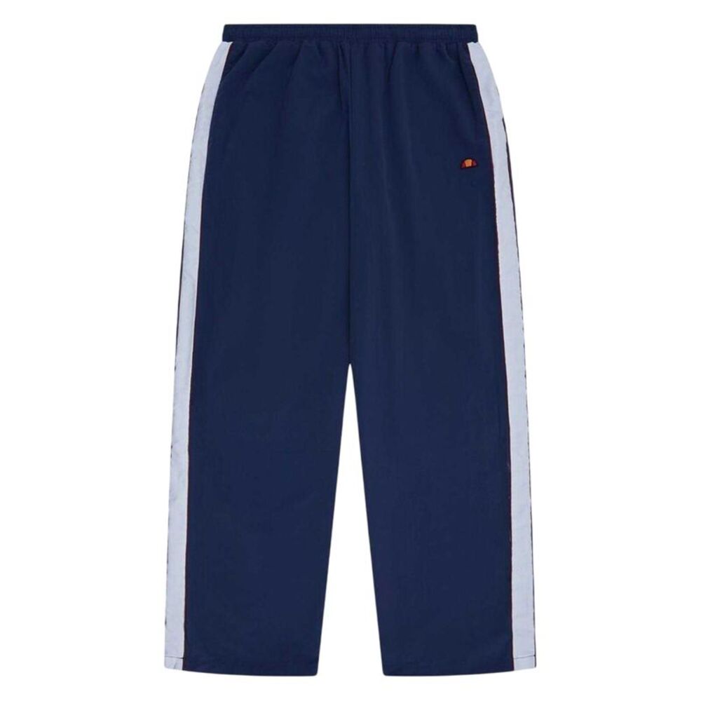 Ellesse Mens Gilardino Vertical Stripe Tracksuit Bottoms / Navy/White